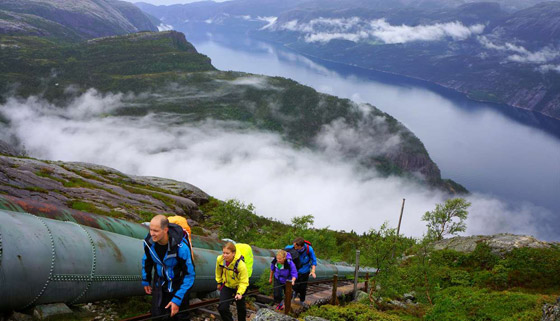 4444 درجة.. تعرفوا إلى أطول درج خشبي في العالم.. صور صورة رقم 5