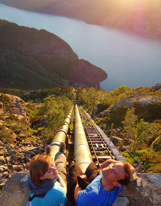 4444 درجة.. تعرفوا إلى أطول درج خشبي في العالم.. صور صورة رقم 18