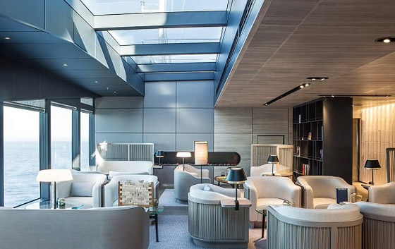 سفينة سياحية فاخرة مصممة لاختراق جليد القطب صورة رقم 4