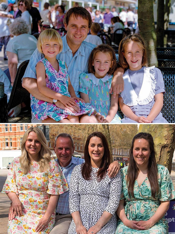 صور لنفس الأشخاص وفي الأماكن ذاتها لكن بعد عدة سنوات: شاهد تأثير الزمن صورة رقم 4