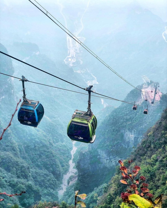 في الصين.. 999 خطوة تأخذكم إلى بوابة السماء الخلابة والساحرة.. صور صورة رقم 7 في الصين.. 999 خطوة تأخذكم إلى بوابة السماء الخلابة والساحرة.. صور صورة رقم 7