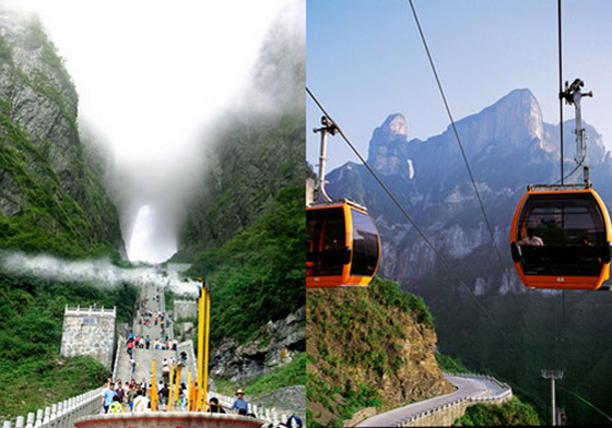 في الصين.. 999 خطوة تأخذكم إلى بوابة السماء الخلابة والساحرة.. صور صورة رقم 17 في الصين.. 999 خطوة تأخذكم إلى بوابة السماء الخلابة والساحرة.. صور صورة رقم 17