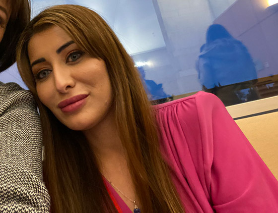 ملكة جمال العراق سارة عيدان على حائط المبكى: ملكة جمال العراق سارة عيدان على حائط المبكى: