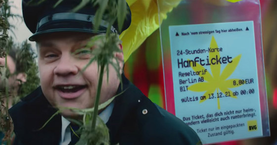 تذكرة صالحة للأكل بنكهة القنب! شركة نقل ألمانية تغري الركاب بعيد الميلاد صورة رقم 3