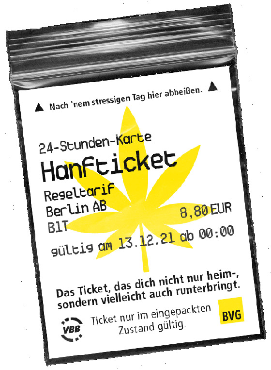 تذكرة صالحة للأكل بنكهة القنب! شركة نقل ألمانية تغري الركاب بعيد الميلاد صورة رقم 8