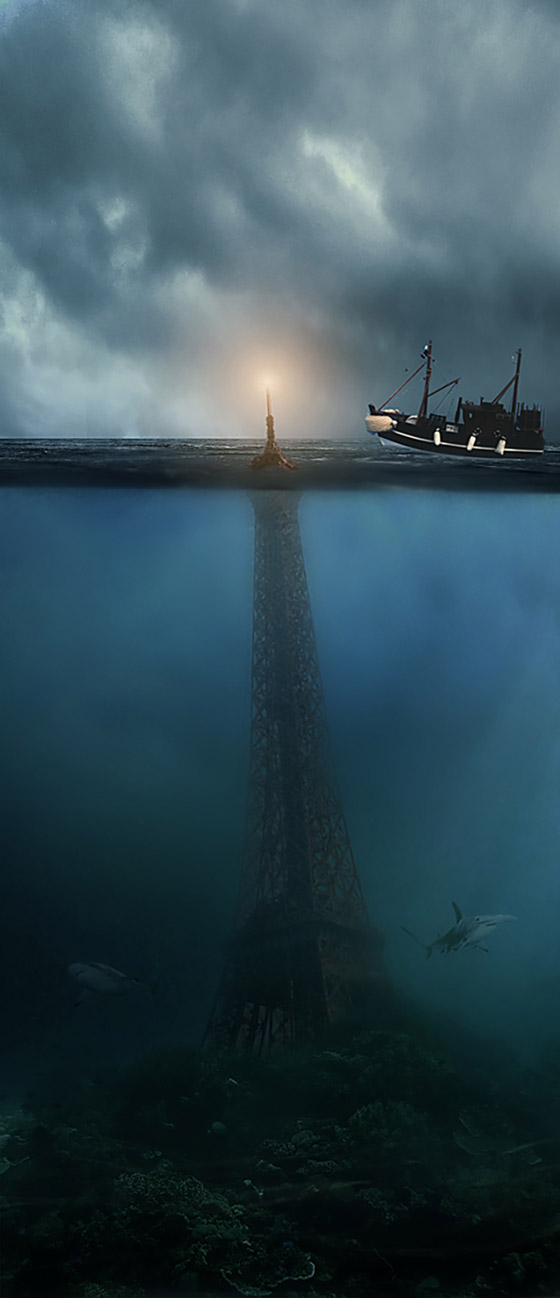 صور: تصميمات جديدة خلابة لأشهر المعالم التاريخية تأخذكم إلى عالم الخيال صورة رقم 6