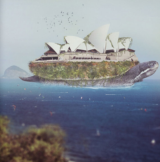 صور: تصميمات جديدة خلابة لأشهر المعالم التاريخية تأخذكم إلى عالم الخيال صورة رقم 20