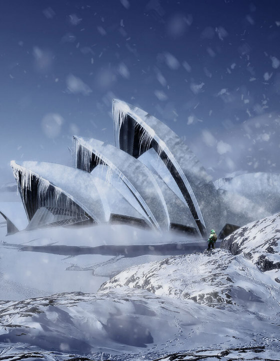 صور: تصميمات جديدة خلابة لأشهر المعالم التاريخية تأخذكم إلى عالم الخيال صورة رقم 23