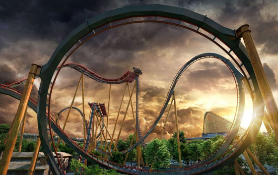 للشجعان فقط.. افتتاح الأفعوانية الأكثر رعبا وانحدارا في 2022! صور صورة رقم 3