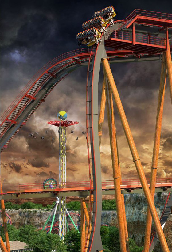 للشجعان فقط.. افتتاح الأفعوانية الأكثر رعبا وانحدارا في 2022! صور صورة رقم 5