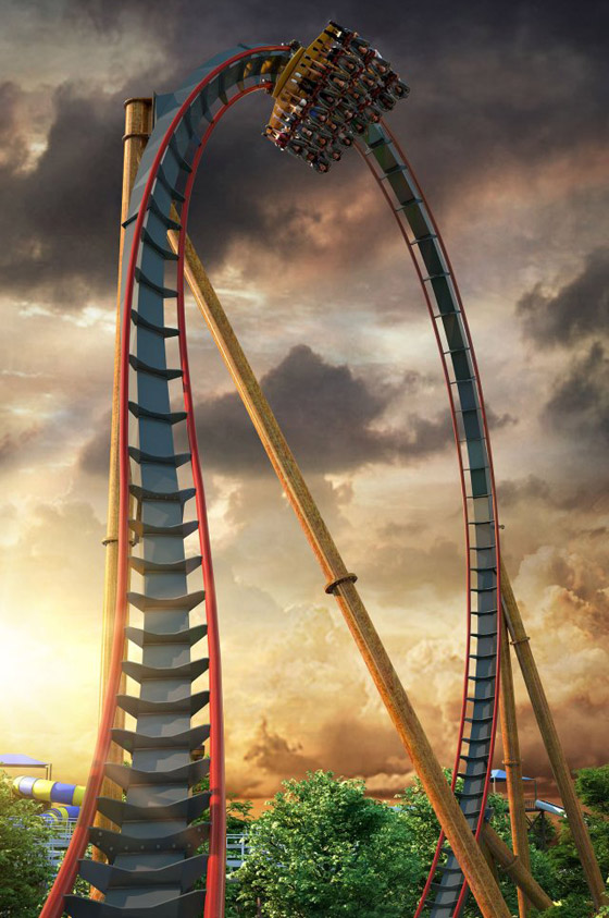 للشجعان فقط.. افتتاح الأفعوانية الأكثر رعبا وانحدارا في 2022! صور صورة رقم 8