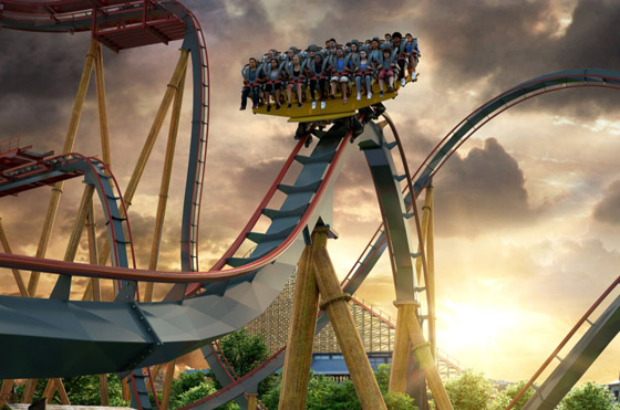 للشجعان فقط.. افتتاح الأفعوانية الأكثر رعبا وانحدارا في 2022! صور صورة رقم 9