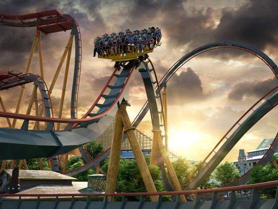 للشجعان فقط.. افتتاح الأفعوانية الأكثر رعبا وانحدارا في 2022! صور صورة رقم 2