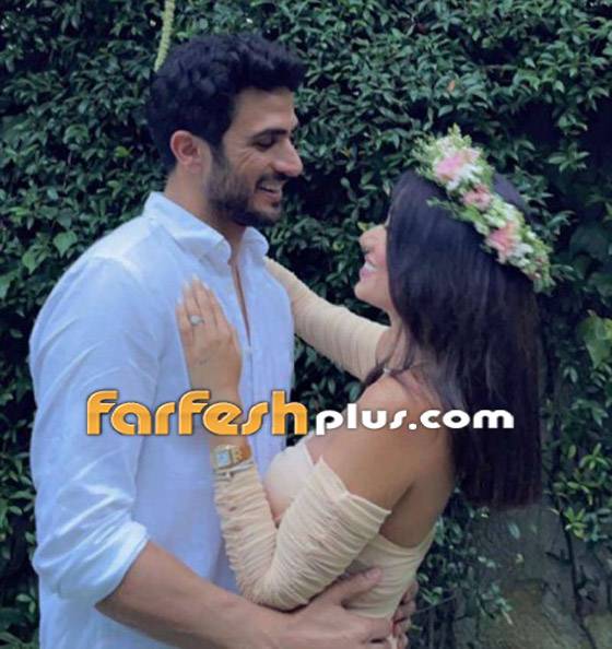 فيديو وصور: رحمة رياض وألكسندر علوم يحتفلان بعقد قرانهما صورة رقم 4