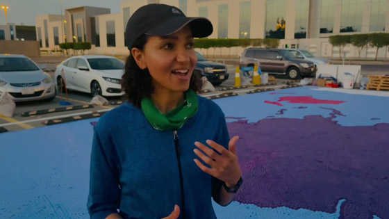 سعودية تدخل موسوعة جينيس بأكبر لوحة موزاييك بالعالم من أغطية البلاستيك صورة رقم 5