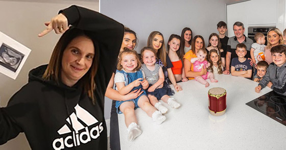 فيديو وصور: أم أكبر عائلة بريطانية (22 ولدا وبنتا) تروي أطرف وأصعب المواقف صورة رقم 14