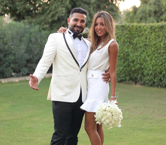 فيديو وصور أحمد سعد وعلياء بسيوني في حفل زفافهما.. هل يسير على خطى الحاج متولي؟؟ صورة رقم 1