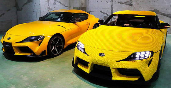 يمكن قيادتها.. متنزه ياباني يصنع سيارة بالحجم الطبيعي من مكعبات الليغو صورة رقم 3