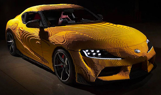 يمكن قيادتها.. متنزه ياباني يصنع سيارة بالحجم الطبيعي من مكعبات الليغو صورة رقم 4