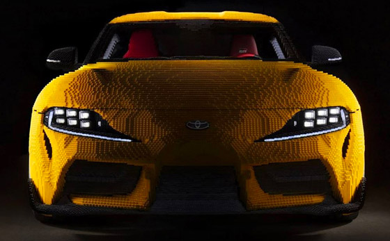 يمكن قيادتها.. متنزه ياباني يصنع سيارة بالحجم الطبيعي من مكعبات الليغو صورة رقم 7