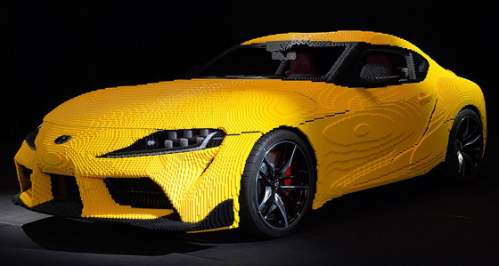 يمكن قيادتها.. متنزه ياباني يصنع سيارة بالحجم الطبيعي من مكعبات الليغو صورة رقم 16