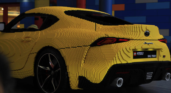 يمكن قيادتها.. متنزه ياباني يصنع سيارة بالحجم الطبيعي من مكعبات الليغو صورة رقم 17