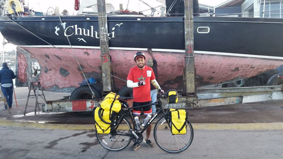 رحالة مغربي طاف 27 دولة بدراجته.. وعمل بـ7 مهن لتمويل رحلاته صورة رقم 8