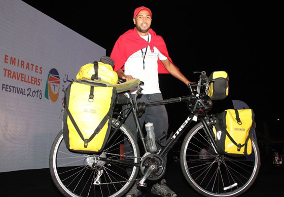 رحالة مغربي طاف 27 دولة بدراجته.. وعمل بـ7 مهن لتمويل رحلاته صورة رقم 10