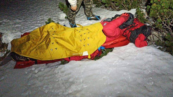 كلب ينقذ حياة متسلق بتدفئته 13 ساعة صورة رقم 2