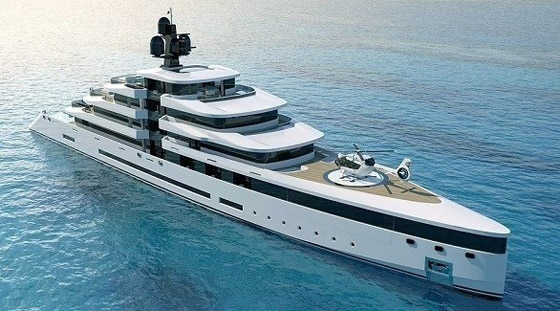 بالصور:يخت فاخر مصمم ليبدو كناطحة سحاب فخمة صورة رقم 6