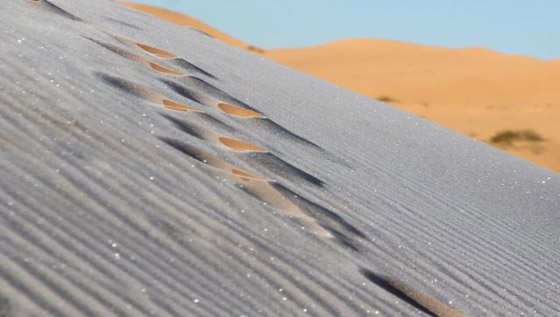 ظاهرة غريبة.. أكبر صحراء حارة في العالم مغطاة بالثلوج! صور صورة رقم 16 ظاهرة غريبة.. أكبر صحراء حارة في العالم مغطاة بالثلوج! صور صورة رقم 16