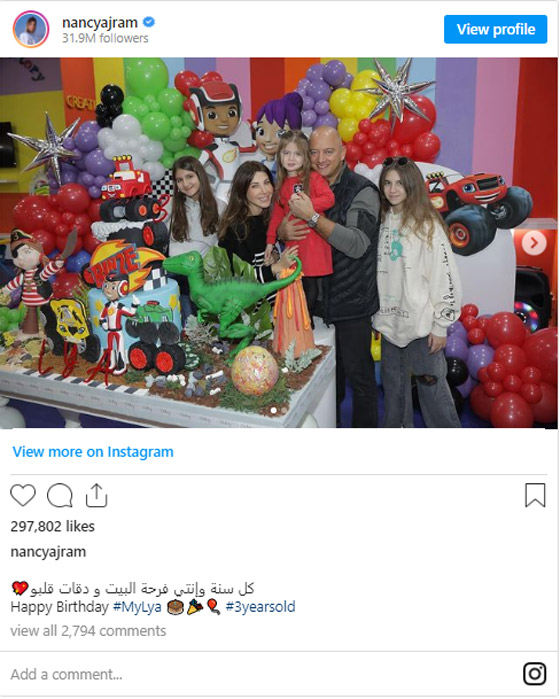 صور: نانسي عجرم تحتفل بعيد ميلاد ابنتها صورة رقم 1 صور: نانسي عجرم تحتفل بعيد ميلاد ابنتها صورة رقم 1