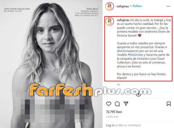 صور: فيكتوريا سيكرت تضم أول عارضة أزياء مصابة بمتلازمة داون صورة رقم 1 صور: فيكتوريا سيكرت تضم أول عارضة أزياء مصابة بمتلازمة داون صورة رقم 1