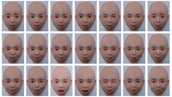 اليابان: تطوير روبوت طفل شبيها بالإنسان ينقل 6 مشاعر وتعابير وجه صورة رقم 2