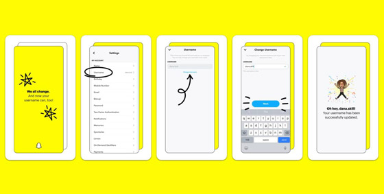 لأول مرة.. سناب شات تسمح بتغيير اسم المستخدم.. وهذه الطريقة صورة رقم 1