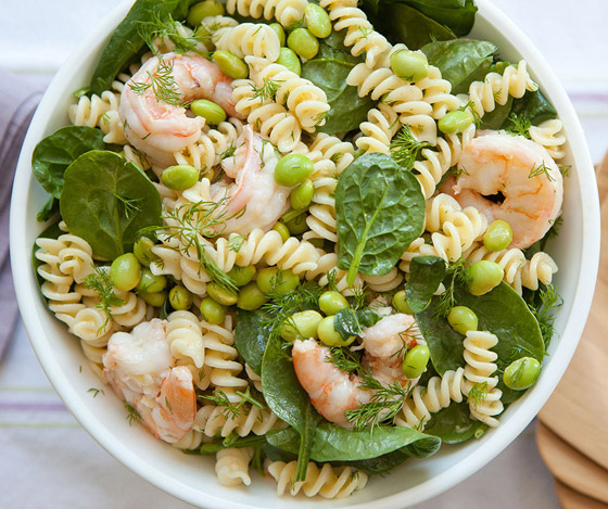إليكم طريقة تحضير سلطة المعكرونة بالجمبري اللذيذة للرجيم صورة رقم 6 إليكم طريقة تحضير سلطة المعكرونة بالجمبري اللذيذة للرجيم صورة رقم 6