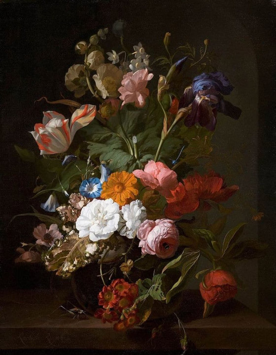 بالصور لوحات الزهور لأشهر الرسامين.. تُقدر بملايين الدولارات صورة رقم 2