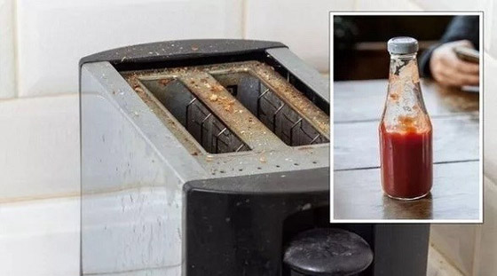 كيف تنظف محمصة الخبز بالكاتشب؟ صورة رقم 1