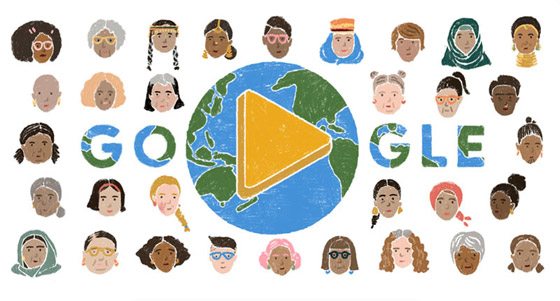 في يومها العالمي.. غوغل يحتفل بالمرأة على طريقته صورة رقم 2