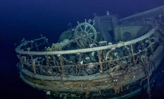 العثور على سفينة استكشاف بعد 107 أعوام من غرقها.. كيف بدت؟ صورة رقم 7 العثور على سفينة استكشاف بعد 107 أعوام من غرقها.. كيف بدت؟ صورة رقم 7