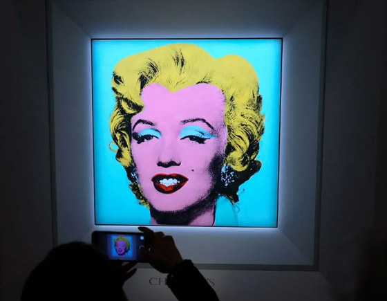 لوحة لمارلين مونرو للبيع بمبلغ خرافي.. قد تحطم رقما قياسيا بسعرها! صورة رقم 4