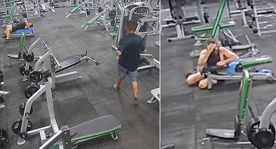 فيديو صادم لرجل هاجم زميله وضرب رأسه بوزن حديدي بصالة رياضية! صورة رقم 5 فيديو صادم لرجل هاجم زميله وضرب رأسه بوزن حديدي بصالة رياضية! صورة رقم 5