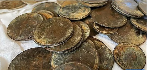 تكتشف كنزاً ثميناً أثناء بحثها عن القمامة صورة رقم 2