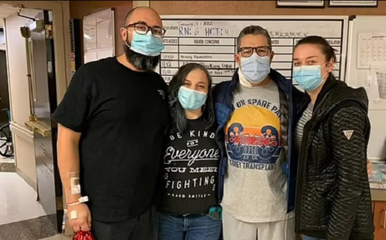 نداء عبر الإنترنت ينقذ حياة رجل مصاب بمرض قاتل صورة رقم 2