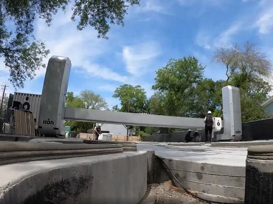 طابعة ثلاثية الأبعاد تبني جدران منزل فاخر في 8 أيام صورة رقم 3