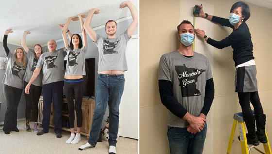 أقصرهم طولها 191 سم! تعرفوا على أطول عائلة في العالم دخلت غينيس صورة رقم 2 أقصرهم طولها 191 سم! تعرفوا على أطول عائلة في العالم دخلت غينيس صورة رقم 2