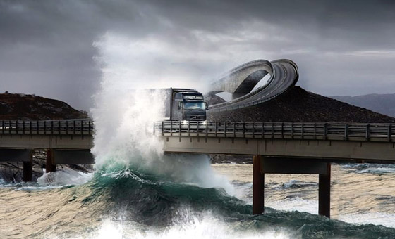 جسر مرعب في النرويج يسقطك أمتارا لقبر مائي.. لكنه آمن! صورة رقم 7