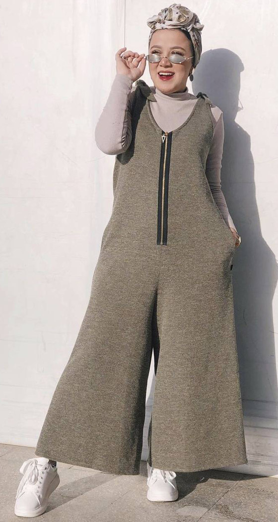 بالصور: موديلات جمبسوت للمحجبات لإطلالات أنيقة ومميزة صورة رقم 4