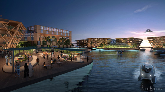 مطاعم وشقق وحديقة لـ12 ألف شخص.. تعرفوا إلى أول مدينة عائمة بالعالم صورة رقم 7