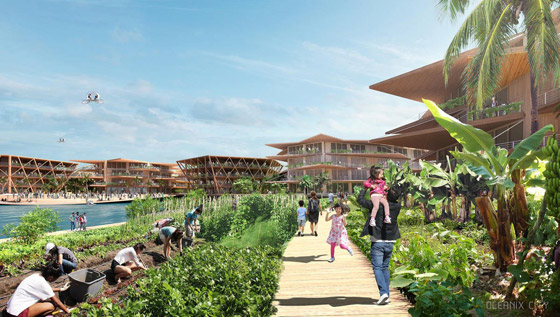 مطاعم وشقق وحديقة لـ12 ألف شخص.. تعرفوا إلى أول مدينة عائمة بالعالم صورة رقم 8